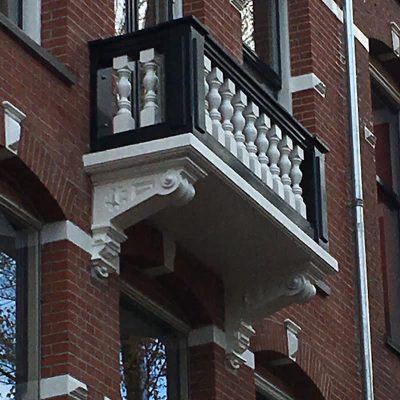 Balkon console restauratie Amsterdam